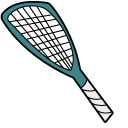 The Loud House Mrs. Kernicky and Tennis Racquet