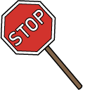 The Loud House Rita Loud and a Stop Sign