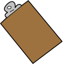 The Loud House Theresa Davis and a Clipboard