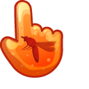 Materials Amber with Mosquito