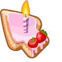 Materials Birthday Cake