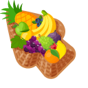 Materials Fruit Bowl
