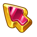 Materials Gold Bar with Ruby
