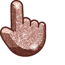 Materials Rose Gold Glitter