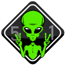 Area 51 Alien Naruto Run