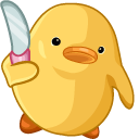 Duck With a Knife Meme