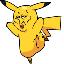Handsome Pikachu Meme