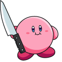 Kirby With A Knife Meme
