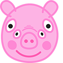 Peppa Pig Front View