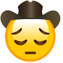 Sad Cowboy Emoji Meme
