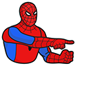 Spider-Man Pointing at Spider-Man Meme