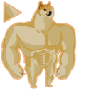 Swole Doge vs. Cheems Meme