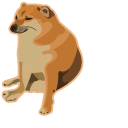 Swole Doge vs. Cheems Meme