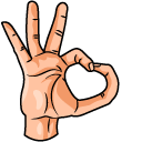 Thanks I Hate It Heart Hand Meme