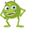 Two Eyed Mike Wazowski Meme