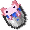 Minecraft Axolotl and Bucket of Axolotl