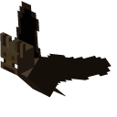 Minecraft Bat and Pumpkin Head