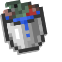 Minecraft Bucket of Salmon and Salmon