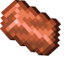 Minecraft Copper Ore and Copper Ingot