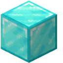 Minecraft Diamond Pickaxe and Block of Diamond