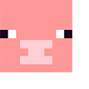 Minecraft Diamond Shovel & Pig