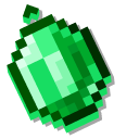 Minecraft Emerald and Totem of Undying