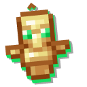 Minecraft Emerald and Totem of Undying