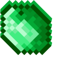 Minecraft Emerald and Villager