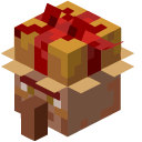 Minecraft Gift Wrapper and Cackling Broom