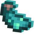 Minecraft Glow Item Frame with Sword and Glow Ink Sac