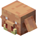 Minecraft Gold Ingot and Piglin
