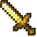 Minecraft Golden Sword and Zombie Pigman