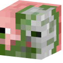 Minecraft Golden Sword and Zombie Pigman