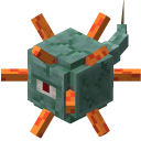 Minecraft Guardian and Prismarine Shard
