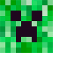 Minecraft Gun and Creeper
