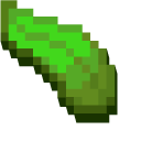 Minecraft Kelp and LightBlue-Pink Spotty Fish