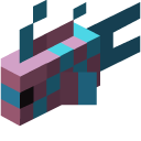 Minecraft Kelp and LightBlue-Pink Spotty Fish