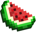 Minecraft Melon Slice and Glistering Slice