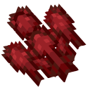 Minecraft Nether Wart Plant and Nether Wart Block