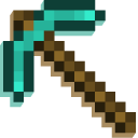 Minecraft Obsidian and Diamond Pickaxe