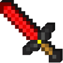 Minecraft Redstone Sword and Red Steve