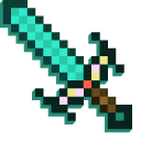 Minecraft Story Mode Jesse and Enchanted Diamond Sword