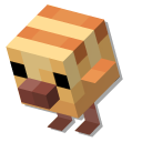 Minecraft Warm and Temperate Baby Chickens