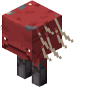 Minecraft Warped Fungus on a Stick and Strider