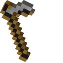 Minecraft Wet Sponge and Stone Hoe