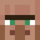 Minecraft Wheat and Villager