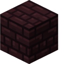 Minecraft Wooden Pickaxe and Nether Bricks