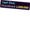 Minecraft Yeet Stick and Hint