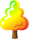 Minimal Autumn Tree
