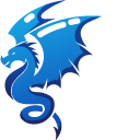 Minimal Blue Dragon